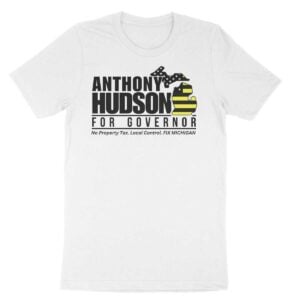 Elect Anthony Hudson T-Shirt - White